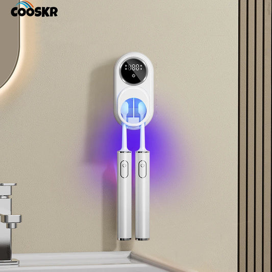 Portable UV Toothbrush Dryer