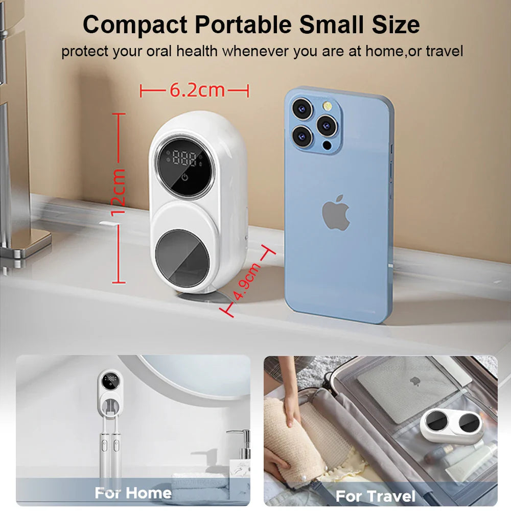 Portable UV Toothbrush Dryer